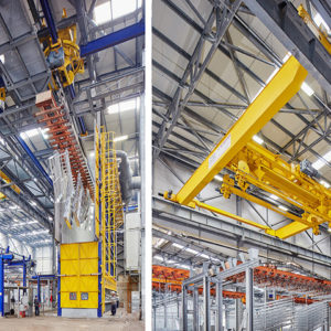 Automatic Crane Systems – Hot Dip Galvanizing | SCHEFFER | ANI METAL