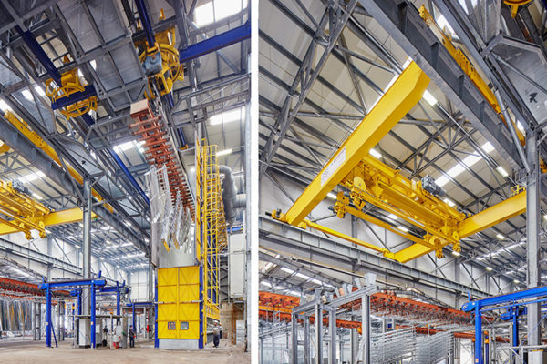 Automatic Crane Systems – Hot Dip Galvanizing | SCHEFFER | ANI METAL