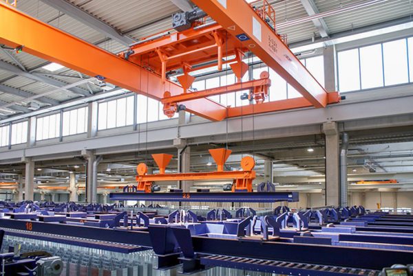 Automatic Crane Systems – Hot Dip Galvanizing | SCHEFFER | ANI METAL